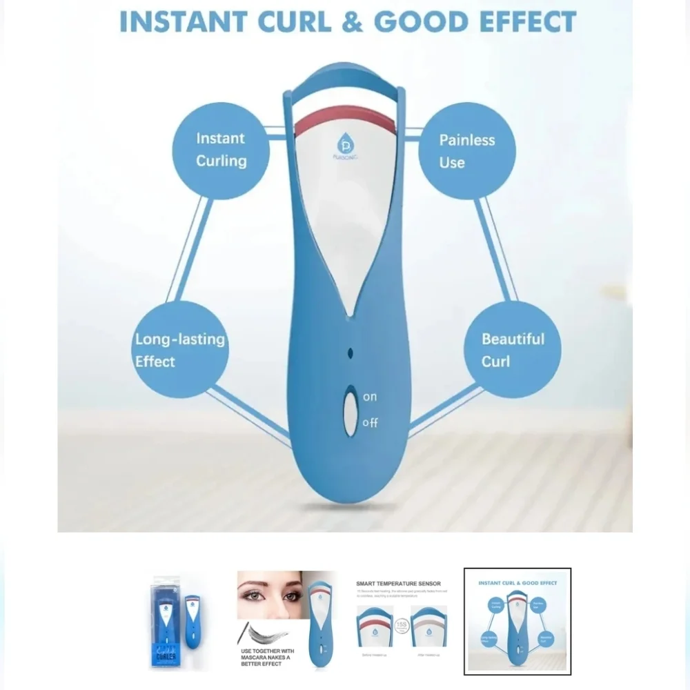 ⭐️40% Off⭐️Pursonic Heated Eyelash Curler